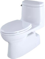Toto MS614124CEFG#01 – Carlyle® II One-Piece Toilet, 1.28 GPF, WASHLET®+ Connection - Image 6