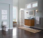 Toto MS614124CEFG#01 – Carlyle® II One-Piece Toilet, 1.28 GPF, WASHLET®+ Connection - Image 8