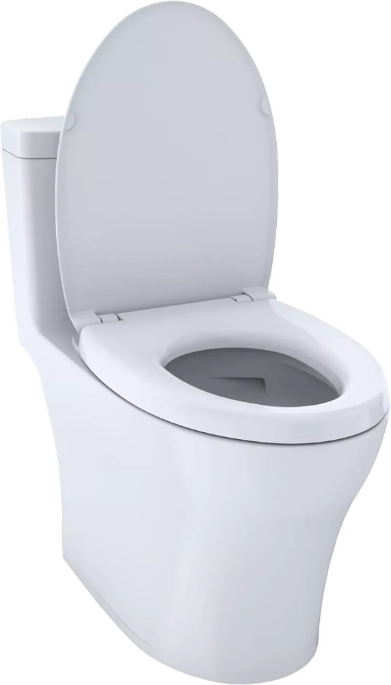 MS646234CEMFGN#01 (5) Toto MS646234CEMFGN#01 – Aquia® IV One-Piece Toilet - 1.28 & 0.9 GPF, Elongated Bowl - WASHLET+ Connection Slim Seat - Image 3