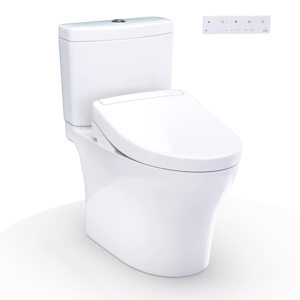 MW4463446CEMGN#01 toto-mw4463446cemgn01-aquia-iv-washlet-s5-12809-gpf-twopiece-toilet
