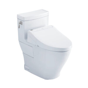 Toto MW6263084CEFG#01 – Aimes - WASHLET®+ C5 One-Piece Toilet - 1.28 GPF