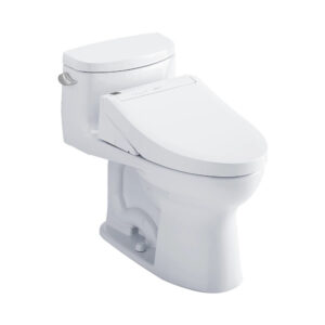 Toto MW634124CEFG#01 – Supreme® II WASHLET®+ C5 One-Piece Toilet - 1.28 GPF