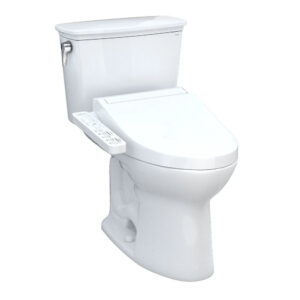 Toto MW7863074CEFG#01 – Drake® Transitional WASHLET®+ C2 Two-Piece Toilet - 1.28 GPF - Universal Height