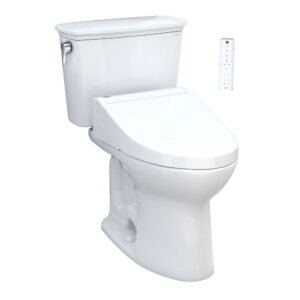 Toto MW7863084CEG#01 – Drake Transitional WASHLET+ C5 Two-Piece Toilet