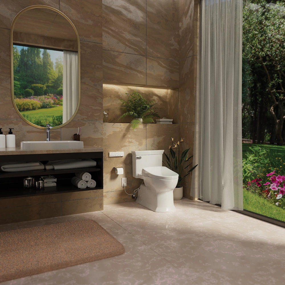 MW9644726CEFG#01 (2) Toto MW9644726CEFG(A)– Soirée WASHLET+ S7 One-Piece Toilet - Image 2