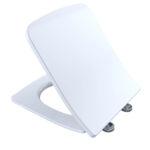 Toto SS249R#01 – Slim square soft close toilet seat with cover