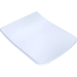 Toto SS249R#01 – Slim square soft close toilet seat with cover