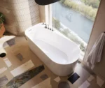 Maax Kuja 6732 Acrylic Freestanding Tub End Drain #107832