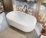 Maax Ommu 5932 Acrylic Freestanding tub Center Drain #107833