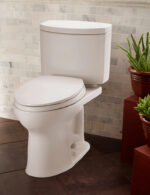Toto CST454CEFG#01 – Drake® II Two-Piece Toilet, 1.28 GPF, Elongated Bowl - Image 4