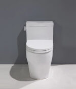 Toto MS624124CEFG#01 – Legato™ One-Piece Toilet, 1.28 GPF, Elongated Bowl - WASHLET®+ Connection - Image 5