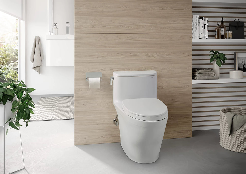 imgi_61_MS642124CEFG_GAL_01_2000_2000 Toto MS642124CUFG#01 – Nexus® 1G One-Piece Toilet, 1.0 GPF, Elongated Bowl – Slim Seat - Image 2