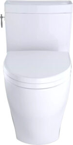 Toto MS626124CEFG#01 – Aimes® One-Piece Toilet, 1.28 GPF, Elongated Bowl - WASHLET®+ Connection - Image 12