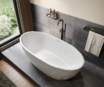 Maax Fura 6732 Acrylic Freestanding Tub Center Drain #107827 - Image 5