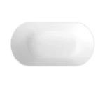 MAAX Tori 6732 Acrylic Freestanding Tub Center Drain 107830 - Image 2