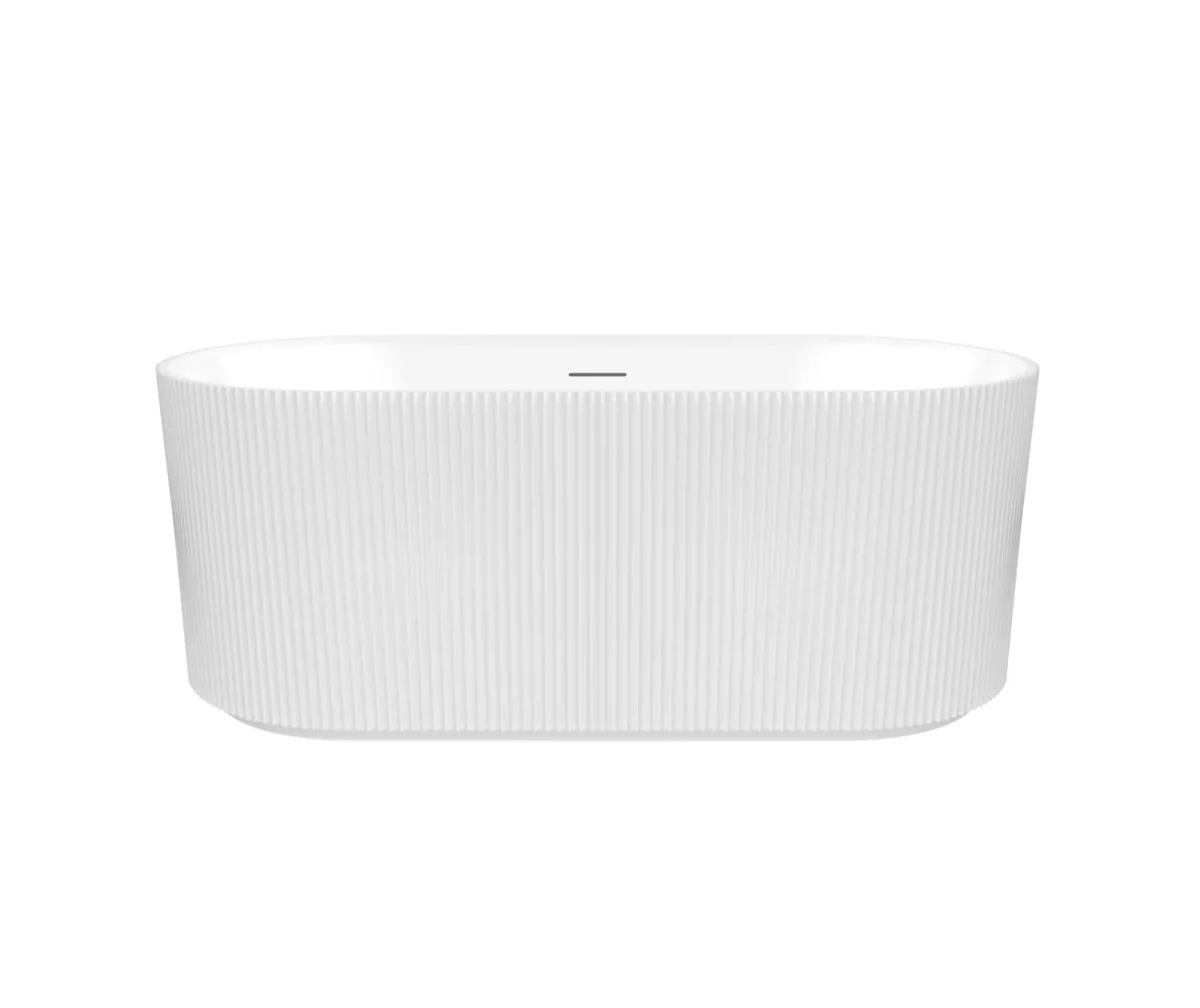 MAAX Tori 6732 Acrylic Freestanding Tub Center Drain 107830 - Image 3