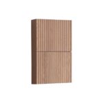 Small Bathroom Oak Wood ALT24-OAKWOOD Linen Side Cabinet