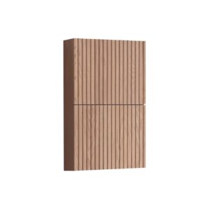 Small Bathroom Oak Wood ALT24-OAKWOOD Linen Side Cabinet