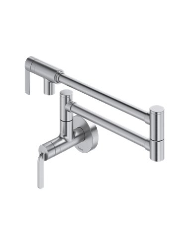 AU900-BS Riobel Authentica AU900 Wall Mounted Single Hole Pot Filler - Image 1