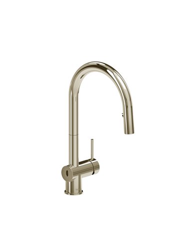 AZ211-PN Riobel Azure AZ211 Pull-Down Touchless Kitchen Faucet - Image 1