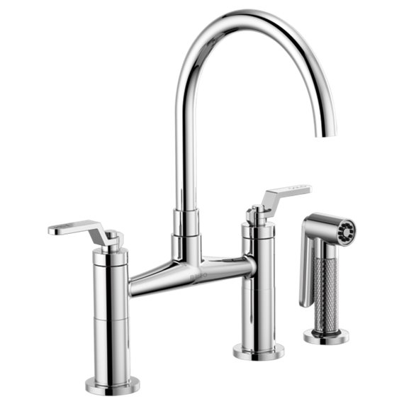 CH BRIZO LITZE 62544LF ARC SPOUT BRIDGE, INDUSTRIAL HANDLE - Image 5