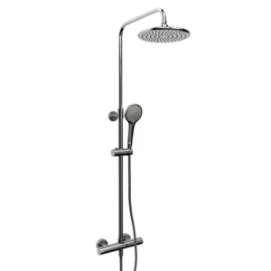 Riobel Duo CSTM57 Shower Rail With Thermostatic External Bar