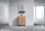 Kubebath FSKSW24-OAKWOOD-BK Free Standing Vanity - Image 5