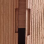 KubeBath FSKSW72D-OAKWOOD-BK Free Standing Vanity - Image 3