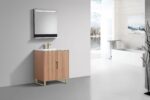 KubeBath FSKSW32-OAKWOOD-BG Free Standing Vanity - Image 8