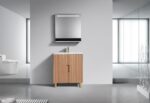 KubeBath FSKSW32-OAKWOOD-BG Free Standing Vanity - Image 9