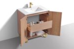KubeBath FSKSW32-OAKWOOD-BG Free Standing Vanity - Image 11
