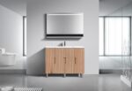 KubeBath FSKSW48S-OAKWOOD-CH Free Standing Vanity - Image 12
