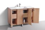 KubeBath FSKSW48S-OAKWOOD-CH Free Standing Vanity - Image 14