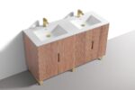 KubeBath FSKSW60D-OAKWOOD-BG Free Standing Vanity - Image 12