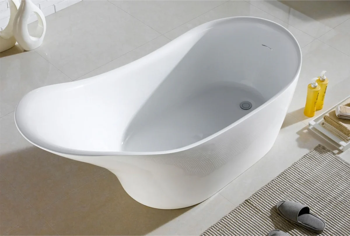 KubeBath Victorian KFST1067 Free Standing Bathtub - Image 3