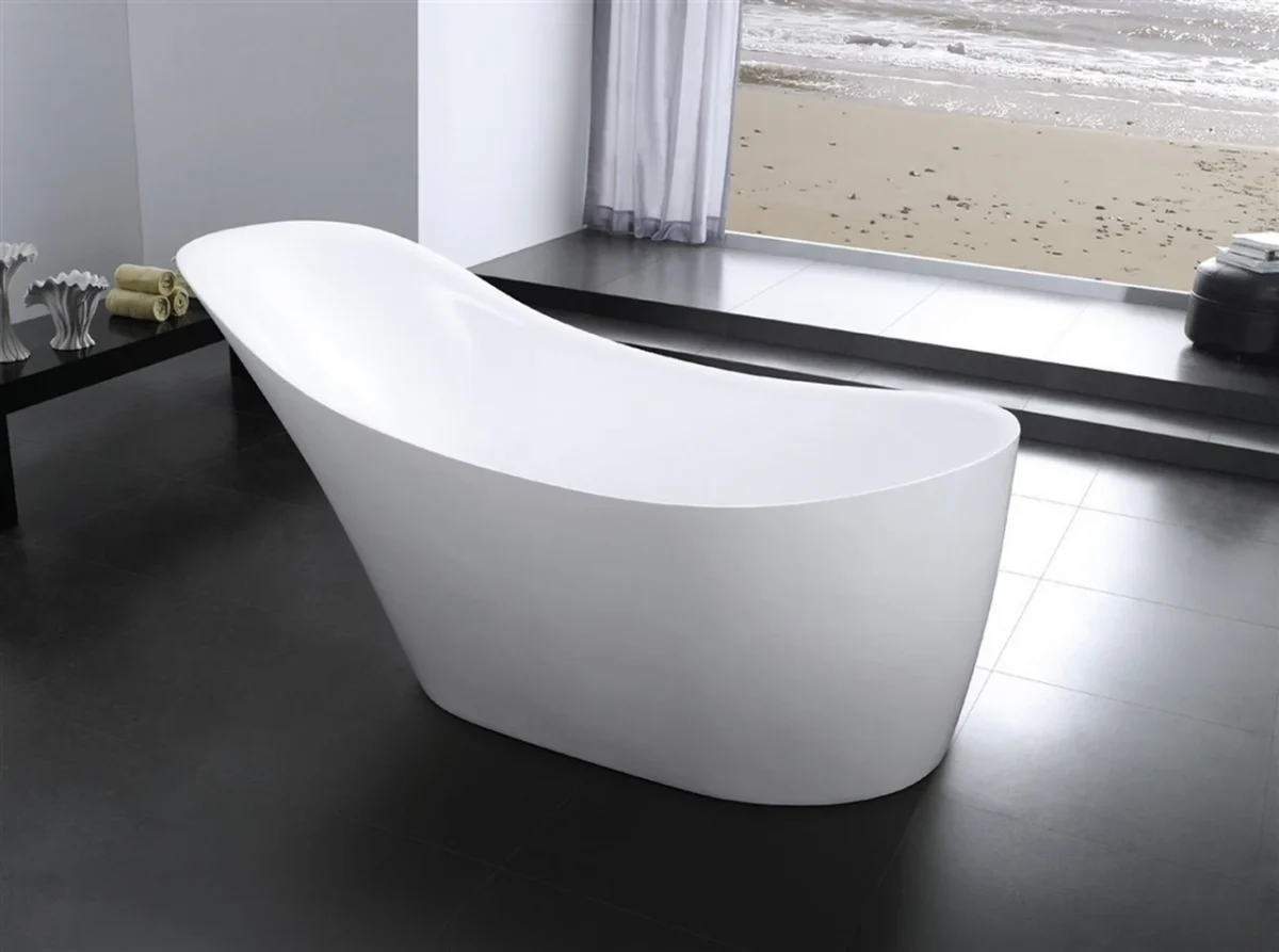 KubeBath Victorian KFST1067 Free Standing Bathtub - Image 5
