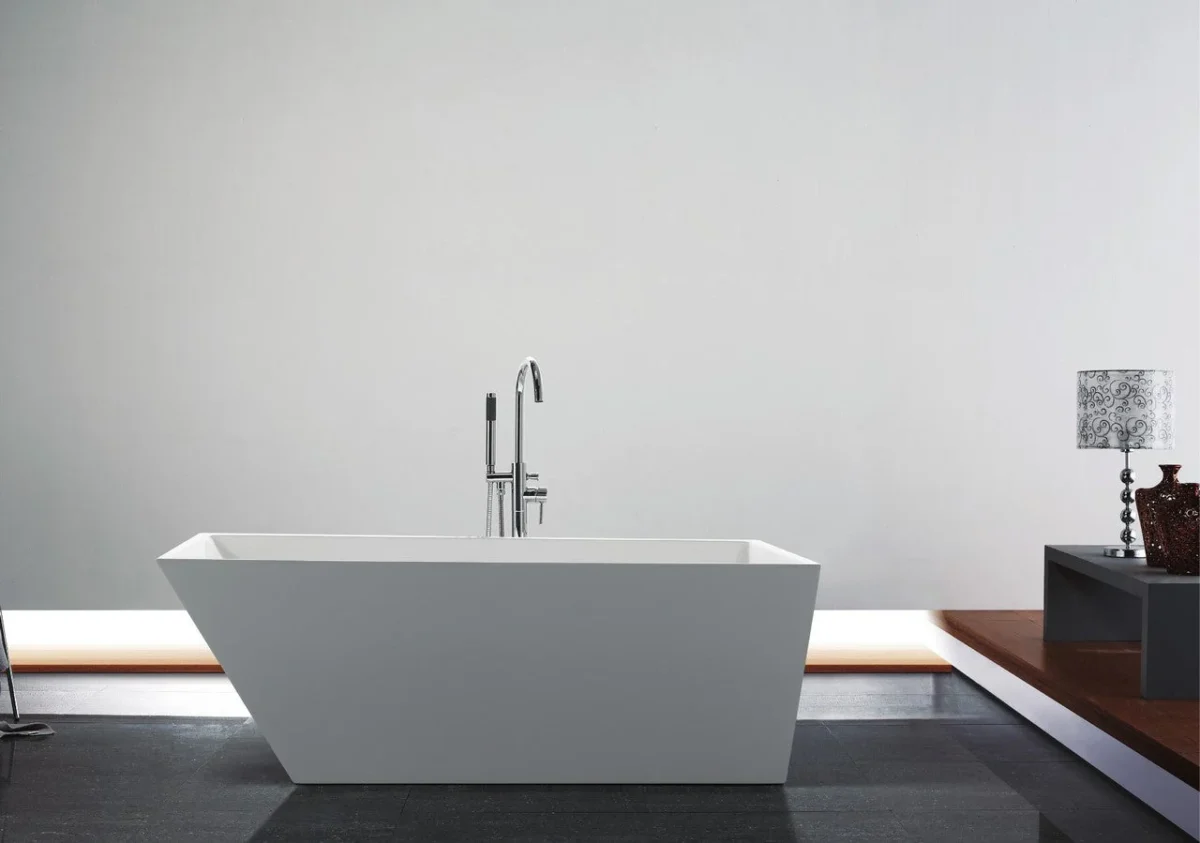 KubeBath Obliquo KFST1667 Free Standing Bathtub - Image 2