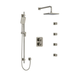 Riobel Equinox KIT446EQ Shower Kit With 4 Body Jets
