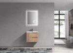 Kubebath KSW24-OAKWOOD Modern Wall Mount Vanity - Image 4