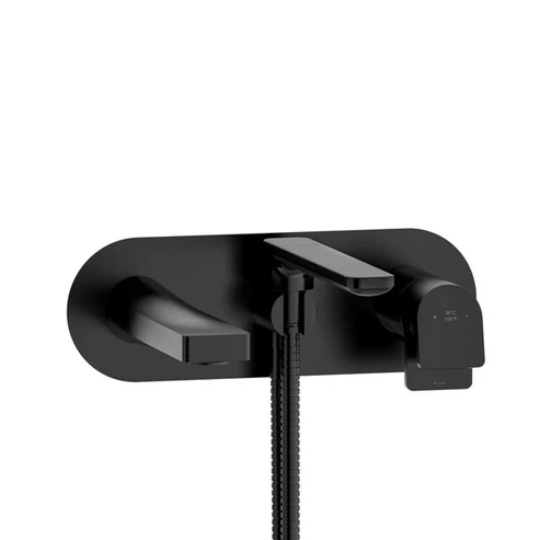 TOD21-BK Riobel Ode TOD21 Wall Mount Tub Filler Trim Only - Image 1