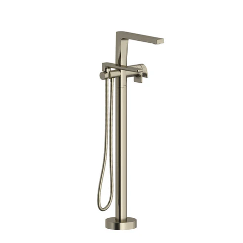 TOD39-BN Riobel Ode TOD39 Thermostatic Floor Mount Tub Filler Trim Only - Image 1