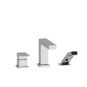 Riobel Kubik TUS10 Deck-Mount Tub Filler Trim Only