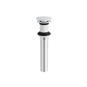 Aquabrass Xpress 898 1 1/4” Round Press Pop-up Drain