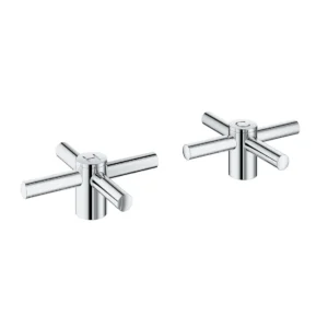 Grohe Atrio 14215 Cross Handles For Bathroom Sink Faucet (pair)