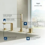 Grohe Allure 19316 Single-Handle Deck Mount Tub Faucet - Image 2