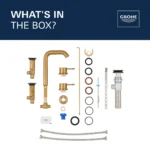 Grohe Essence 20297 Widespread 2-Handle Bathroom Faucet - Image 3