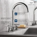 Grohe Atrio 20659 Widespread 2-Handle Bathroom Faucet - Image 2