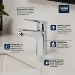 Grohe BauLoop 23085 Single-Handle S-Size Bathroom Faucet - Image 3