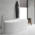 Grohe Eurocube 23672 Single-Handle Freestanding Tub Faucet - Image 4