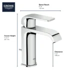 Grohe Defined 23868 Single-Handle Bathroom Faucet - Image 2